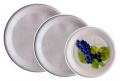 Assiette plastique blanche