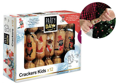 Christmas Crackers, XiXiRan 6pcs Crackers Noel, Pétards de Noël, Boîte de  Bonbon Noël, Crackers du Nouvel An, Biscuits de Noël, Craquelins du Nouvel  An, Les Jouets et Les Blagues Ne Se Répètent