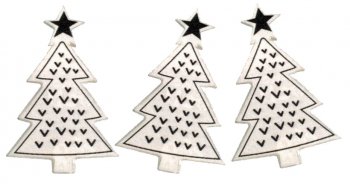 Clips Sapin blanc