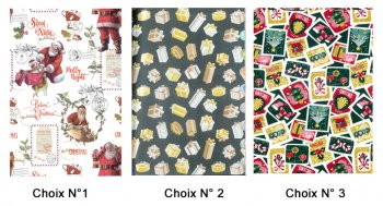Papier cadeau  NOEL MAXI ROLL 25 mètres