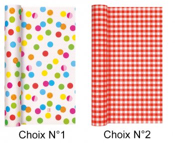 Chemin de table non tiss&eacute; 