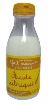 Acide citrique flacon de 400 grammes