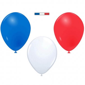 BALLON 26CM TRICOLORE
