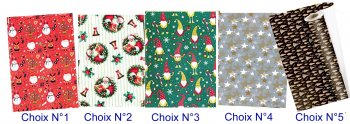 Papier cadeau NOEL MAXI ROLL 25 mètres