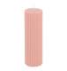 Bougie colonne cannelée 50X150