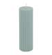 Bougie colonne cannelée 50X150
