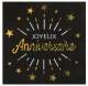 Serviette papier "joyeux anniversaire"