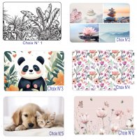 Set de table PVC d&eacute;cor&eacute;