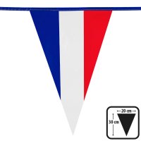 GUIRLANDE FANION TRICOLORE