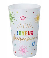 GOBELET JOYEUX ANNIVERSAIRE