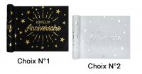 CHEMIN DE TABLE JOYEUX ANNIVERSAIRE