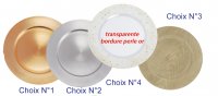 Sous assiettes