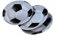 Assiette ballon de football - Par 8 