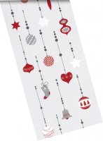 Chemin de table Père Noël